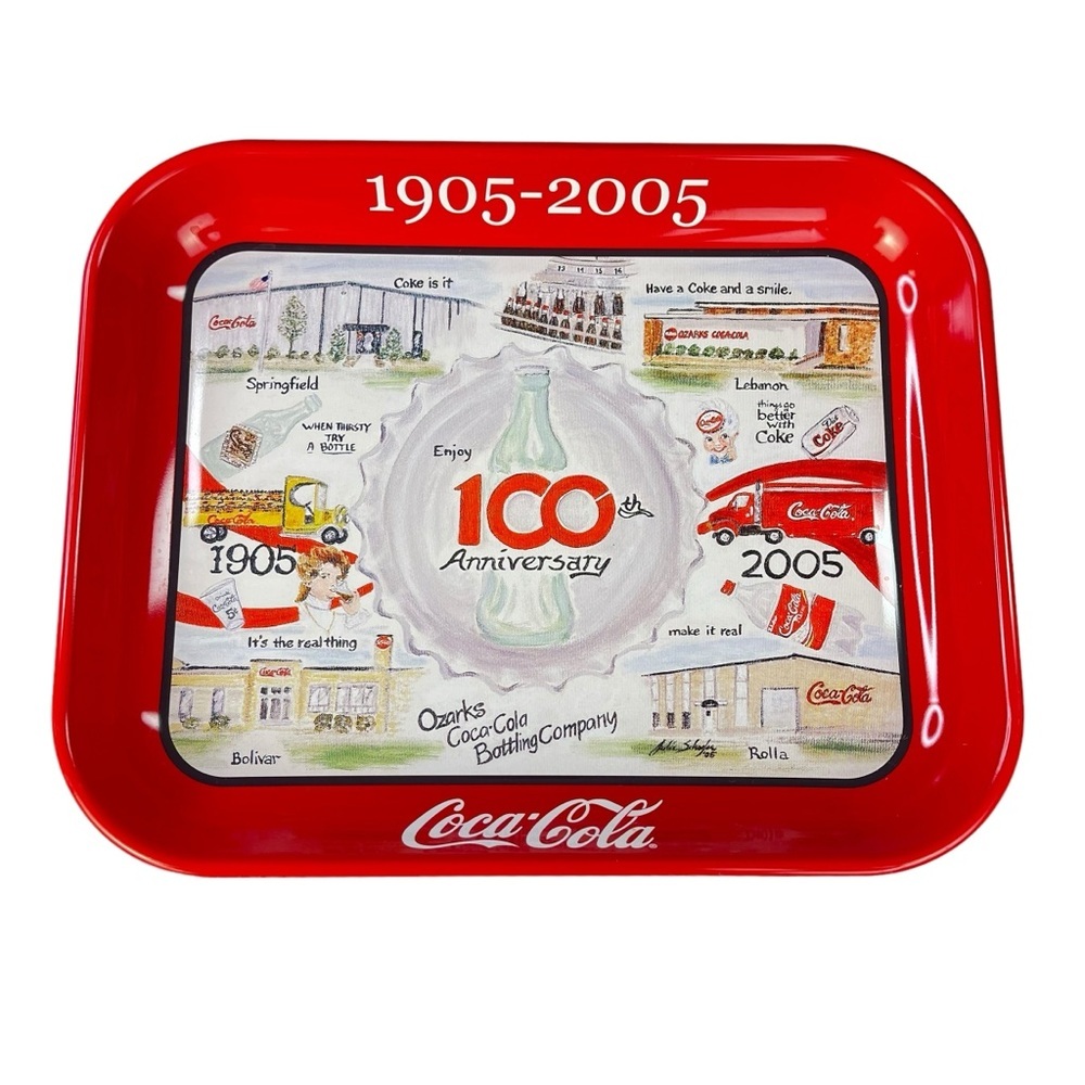 6 Coca-Cola‎ 100 Anniversary 1905-2005 Trays